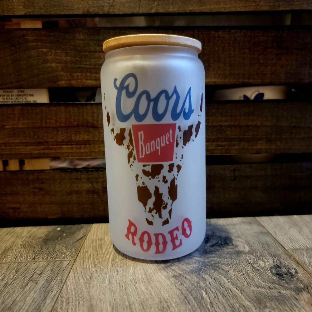 Coors Banquet Beer Glass